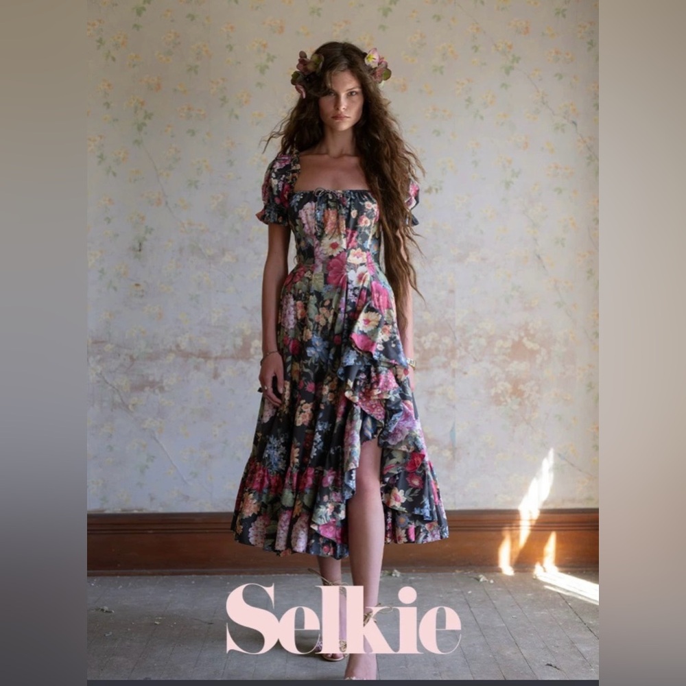Selkie Puck Foxglove Dress